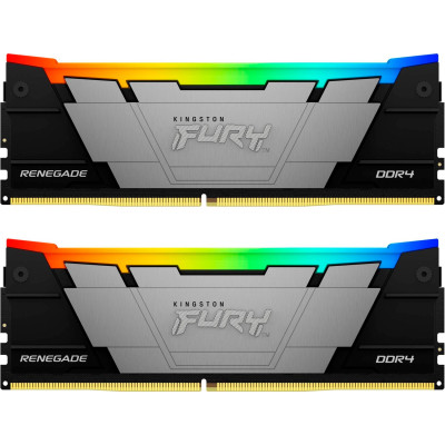 Модуль пам'яті для комп'ютера DDR4 64 GB (2x32 GB) 3200 MHz FURY RenegadeRGB Kingston Fury (ex.HyperX)
