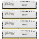 Модуль пам'яті для комп'ютера DDR5 128 GB (4x32GB) 5600 MHz FURY Beast White Kingston Fury (ex.HyperX)