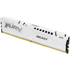 Модуль пам'яті для комп'ютера DDR5 16 GB 6000 MHz Beast White EXPO Kingston Fury (ex.HyperX) (KF560C36BWE2-16)