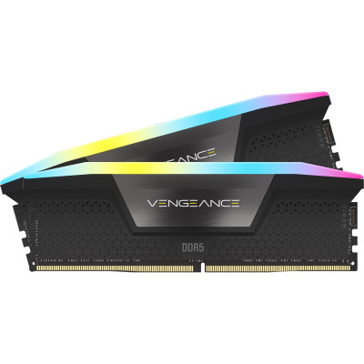 Модуль пам'яті для комп'ютера DDR5 32 GB (2x16GB) 5200 MHz Vengeance RGB Corsair (CMH32GX5M2B5200C40)