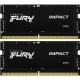 Модуль пам'яті для ноутбука SoDIMM DDR5 32 GB (2x16GB) 6000 MHz Impact Kingston Fury (ex.HyperX)