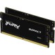 Модуль пам'яті для ноутбука SoDIMM DDR5 32 GB (2x16GB) 5600 MHz Impact Black Kingston Fury (ex.HyperX) Модуль пам'яті для ноутбука SoDIMM DDR5 32 GB (2x16GB) 5600 MHz Impact Black Kingston Fury (ex.HyperX)