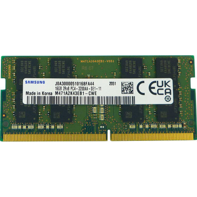 Модуль пам'яті для ноутбука SoDIMM DDR4 16 GB 3200 MHz Samsung (M471A2K43EB1-CWE)