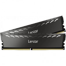 Модуль пам'яті для комп'ютера DDR4 16 GB (2x8GB) 3200 MHz Thor Dark Gray Lexar (LD4BU008G-R3200GDXG) - Фото