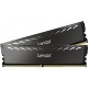 Модуль пам'яті для комп'ютера DDR4 16 GB (2x8GB) 3200 MHz Thor Dark Gray Lexar (LD4BU008G-R3200GDXG)
