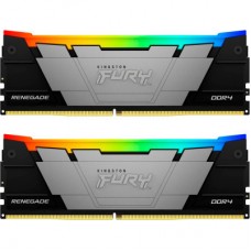 Модуль пам'яті для комп'ютера DDR4 32GB (2x16GB) 3200 MHz RenegadeRGB Kingston Fury (ex.HyperX)