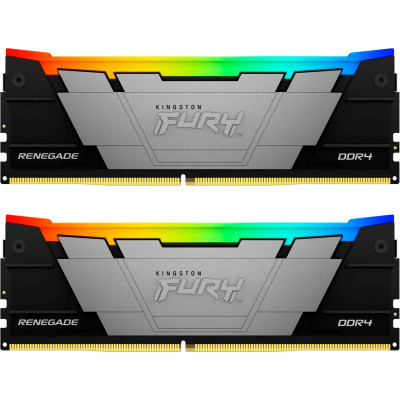 Модуль пам'яті для комп'ютера DDR4 32GB (2x16GB) 3200 MHz RenegadeRGB Kingston Fury (ex.HyperX)