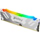 Модуль пам'яті для комп'ютера DDR5 32 GB 6400 MHz Renegade RGB White Kingston Fury (ex.HyperX) (KF564C32RWA-32)