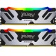 Модуль памяти для компьютера DDR5 32GB (2x16GB) 7600 MHz Renegade RGB XMP Kingston Fury (ex.HyperX) (KF576C38RSAK2-32)