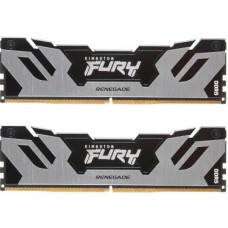 Модуль пам'яті для комп'ютера DDR5 64 GB (2x32GB) 6400 MHz Renegade Silver XMP Kingston Fury (ex.HyperX)