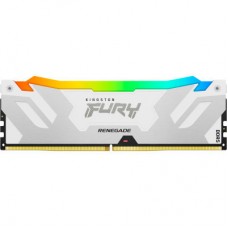 Модуль пам'яті для комп'ютера DDR5 16 GB 6400 MHz Renegade White/Silver Kingston Fury (ex.HyperX) (KF564C32RWA-16)