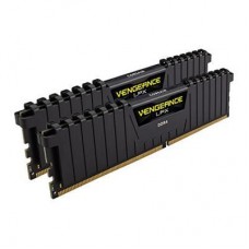 Модуль пам'яті для комп'ютера DDR4 16 GB (2x8GB) 2400 MHz Vengeance LPX Black Corsair (CMK16GX4M2A2400C14) Модуль пам'яті для комп'ютера DDR4 16 GB (2x8GB) 2400 MHz Vengeance LPX Black Corsair (CMK16GX4M2A2400C14) - Фото