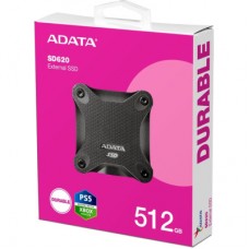 Накопичувач SSD USB 3.2 512 GB SD620 ADATA (SD620-512GCBK) - Фото