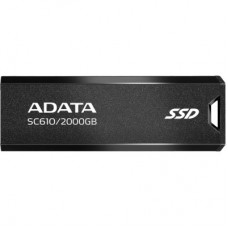 Накопичувач SSD USB 3.2 2 TB SD610 ADATA (SC610-2000G-CBK/RD) - Фото