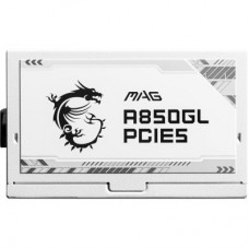 Блок живлення MSI 850 W (MAG A850GL PCIE5 WHITE) - Фото
