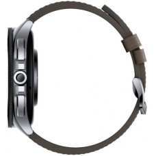 Смарт-годинник Xiaomi Watch 2 Pro Bluetooth Silver Case with Brown Leather Strap (1006733) - Фото