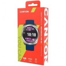 Смарт-годинник Canyon Maveric SW-83 GPS Silver (CNS-SW83SS) - Фото
