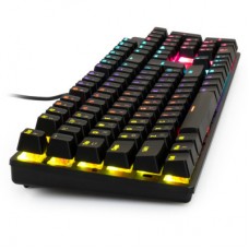 Клавіатура Vinga KBGM-101 LED Red Switch USB Black (KBGM-101 Black) - Фото
