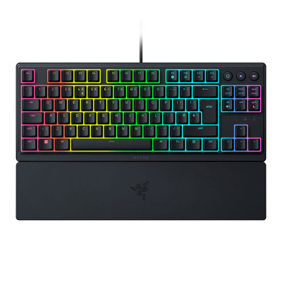Клавиатура Razer Ornata V3 TKL RGB 84key Mecha-Membrane Switch USB UA Black (RZ03-04881800-R371)