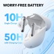 Навушники Anker SoundCore Liberty 4 NC Clear White (A3947G21)