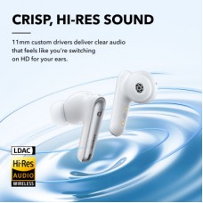 Навушники Anker SoundCore Liberty 4 NC Clear White (A3947G21) - Фото