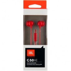 Наушники JBL C50 HI Red (JBLC50HIRED) - Фото