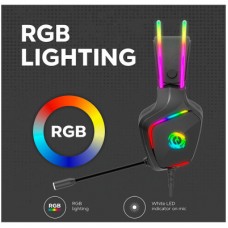 Навушники Canyon GH-9A Darkless Gaming 3.5 мм RGB Black (CND-SGHS9A) - Фото