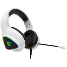 Навушники Canyon GH-6 Shadder Gaming 3.5 мм RGB White (CND-SGHS6W) - Фото