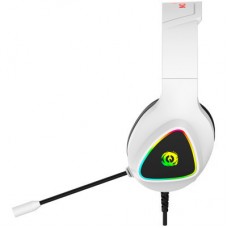 Навушники Canyon GH-6 Shadder Gaming 3.5 мм RGB White (CND-SGHS6W) - Фото