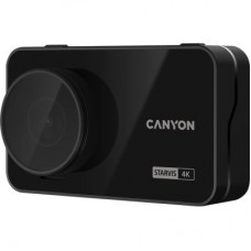 Відеореєстратор Canyon DVR10GPS FullHD 1080p GPS Wi-Fi Black (CND-DVR10GPS) - Фото