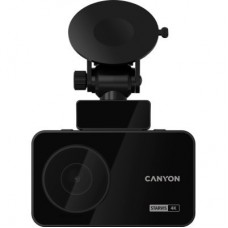 Відеореєстратор Canyon DVR10GPS FullHD 1080p GPS Wi-Fi Black (CND-DVR10GPS) - Фото