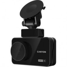 Відеореєстратор Canyon DVR10GPS FullHD 1080p GPS Wi-Fi Black (CND-DVR10GPS) - Фото