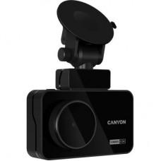 Відеореєстратор Canyon DVR10GPS FullHD 1080p GPS Wi-Fi Black (CND-DVR10GPS) - Фото