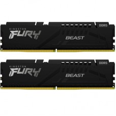 Модуль памяти для компьютера DDR5 16GB (2x8GB) 5200 MHz FURY Beast Black Kingston Fury (ex.HyperX) Модуль памяти для компьютера DDR5 16GB (2x8GB) 5200 MHz FURY Beast Black Kingston Fury (ex.HyperX)