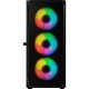 Корпус для ПК Logic concept PORTOS MESH+GLASS ARGB fans 4x120 mm BLACK (AT-PORTOS-10-0000000-0002)