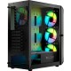 Корпус для ПК Logic concept PORTOS MESH+GLASS ARGB fans 4x120 mm BLACK (AT-PORTOS-10-0000000-0002)