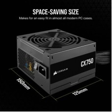 Блок живлення Corsair 750W CX750 (CP-9020279-EU) Блок живлення Corsair 750W CX750 (CP-9020279-EU) - Фото