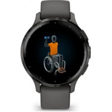 Смарт-годинник Garmin Venu 3S, Pebble Gray + Slate, GPS (010-02785-00) Смарт-годинник Garmin Venu 3S, Pebble Gray + Slate, GPS (010-02785-00) - Фото