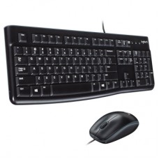 Комплект Logitech MK120 USB UA Black (920-002563) - Фото