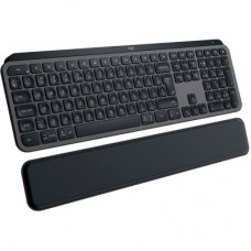 Клавіатура Logitech MX Keys S Plus Palmrest Wireless UA Graphite (920-011589) - Фото