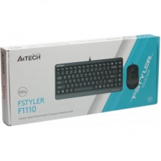 Комплект A4Tech F1110 USB Grey (F1110 Grey) - Фото
