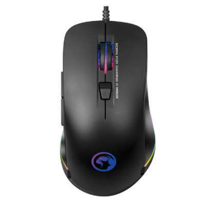 Мышка Marvo M508 Multi-LED USB Black (M508)