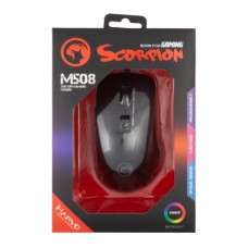 Мышка Marvo M508 Multi-LED USB Black (M508) - Фото