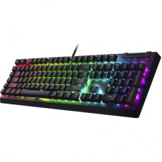 Клавіатура Razer BlackWidow V4 X Green Switch USB RU Black (RZ03-04700800-R3R1) - Фото