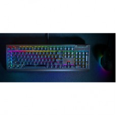 Клавіатура Razer BlackWidow V4 X Green Switch USB RU Black (RZ03-04700800-R3R1) - Фото