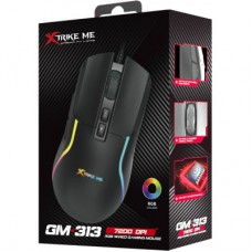 Мишка Xtrike ME GM-313 USB RGB Black (GM-313) - Фото