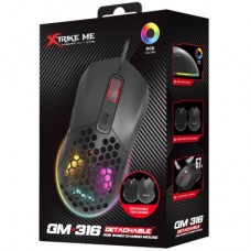 Мишка Xtrike ME GM-316 USB RGB Black (GM-316) - Фото