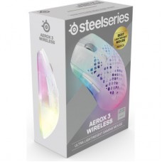 Мишка SteelSeries Aerox 3 Wireless Ghost (SS62610) - Фото