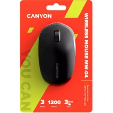Мишка Canyon MW-04 Bluetooth Black (CNS-CMSW04B) - Фото