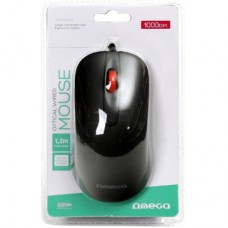 Мишка Omega OM-520 USB Black (OM0520B) - Фото